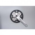 Shimano Deore chainset 44 / 32 / 22 – 4-arm – silver – 175 mm