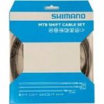 Shimano Mtb Gear Cable Set With Ptfe Coated Inner Wire