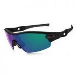 Oakley Pitch Angling Specific Sunglasses Polished Black/ Deep Blue Polarized 09-784