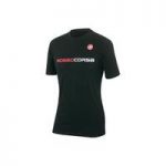 Castelli – Vittore Gianni Rosso Corsa T-Shirt Black XL