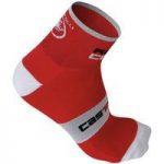 Castelli – Rosso Corsa 6 Socks Red S/M