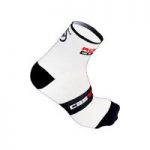 Castelli – Rosso Corsa 9 Socks White S/M