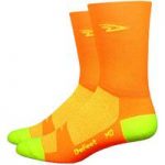 Defeet – Aireator Tall Hi-Vis Socks Orange/Yellow M