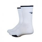 Defeet – Cyclismo 5 Socks White/Black Stripe L