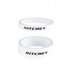 Ritchey – Spacer Wet White (each) 1 1/8” 10mm