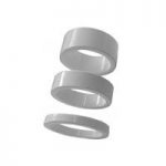 Trivio – Headset Spacers Alloy 1 1/8 White 5mm