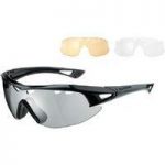 Madison Recon Glasses 3 Lens Pack – Gloss Black / Silver Mirror Amber & Clear Lenses