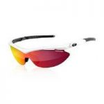 Tifosi Slip Pearl White Clarion Red 3 Lens Sunglasses