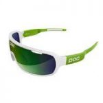 Poc Do Blade Sunglasses Hydrogen White/ Cannon Green/ Green Mirror