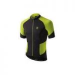 Altura – Peloton Short Sleeve Jersey Black/Neon Green XL