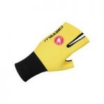 Castelli – Aero Speed Gloves Yellow Fluo/Black L