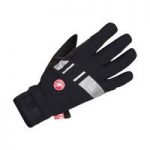Castelli – Tempesta Waterproof Gloves Black/Reflective Silver L