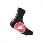 Castelli – Diluvio Shoe Covers (16cm) Black/Red Scorpion S/M