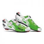 Sidi – Wire Carbon Air Vernice Shoes Green Fluo/White 44