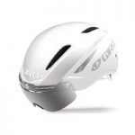 Giro – Air Attack Shield Helmet Matt White/Silver S