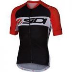 Sidi – Dino 3 Full Zip Short Sleeve Jersey Black/Red XL