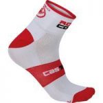 Castelli – Rosso Corsa 6 Socks White/Red 2XL