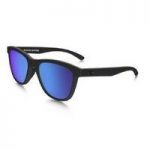 Oakley Moonlighter Pop Polar Collection Sunglasses Matt Black/ Sapphire Iridium Polarised Oo9320-11