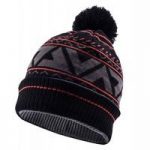 Sealskinz – Waterproof Bobble Hat Black/Tarmac/Fireworks Large/XL