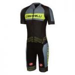 Castelli – San Remo 3.2 Speed Suit Black/Mirage/Yellow Fluo L
