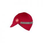 Castelli – Risvolto Due Cycling Cap Ruby Red Onesize