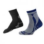 Sealskinz – Thin Ankle Length Socks Grey/Blue MD