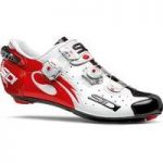 Sidi – Wire Carbon Vernice Shoes White/Black/Red 42