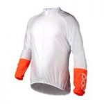 POC – AVIP Light Wind Jacket White/Orange Medium