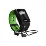 TomTom – Runner 3 Music/Cardio + Headphones GPS Watch Black/Green…