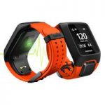 TomTom – Adventurer Music/Cardio GPS Watch Orange LG