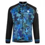 Fat Lad At The Back – Camo LS Reflective Jersey Blue/Black 47