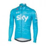 Castelli – Team Sky LS Thermal Jersey Sky Blue Medium
