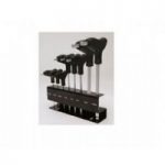 CyclePro T-Bar Ball End Hex Ket Set With Rack