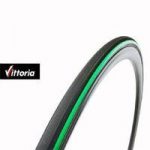 Vittoria Open Pavรฉ CG Rigid blk/green Road Tyre 280g with free tube
